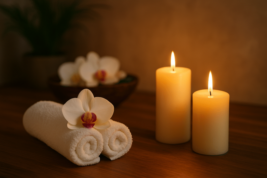 Relaxing nuru massage parlor pattaya atmosphere symbolizing the benefits of nuru massage